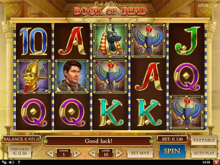 Dónde jugar Book of Dead con dinero real